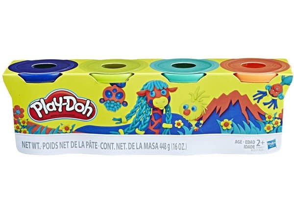 Play Doh - 4 Tubs (B5517)