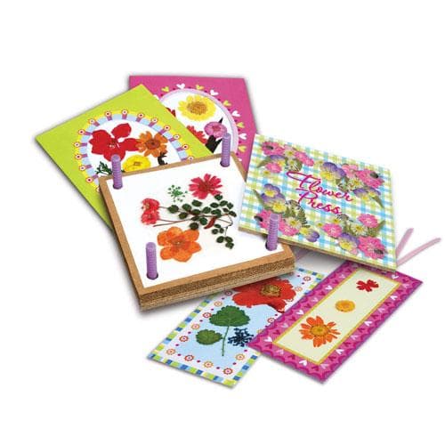 Blomsterkit - blomsterpress för barn