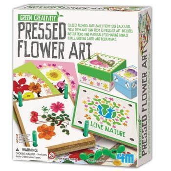 Blomsterkit - blomsterpress för barn