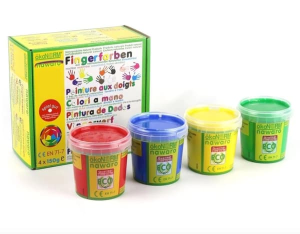 Ekologisk fingerfärg Öko-testad - Ökonorm