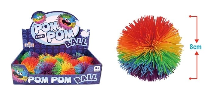 Pom Pom Boll Rainbow - Robetoy