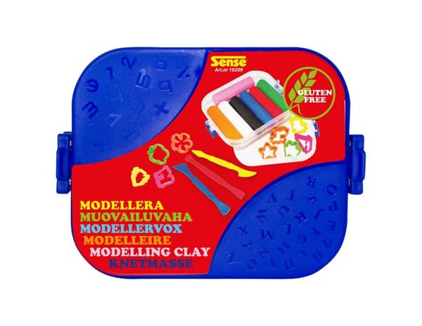 Sense Clay in Box with Forms