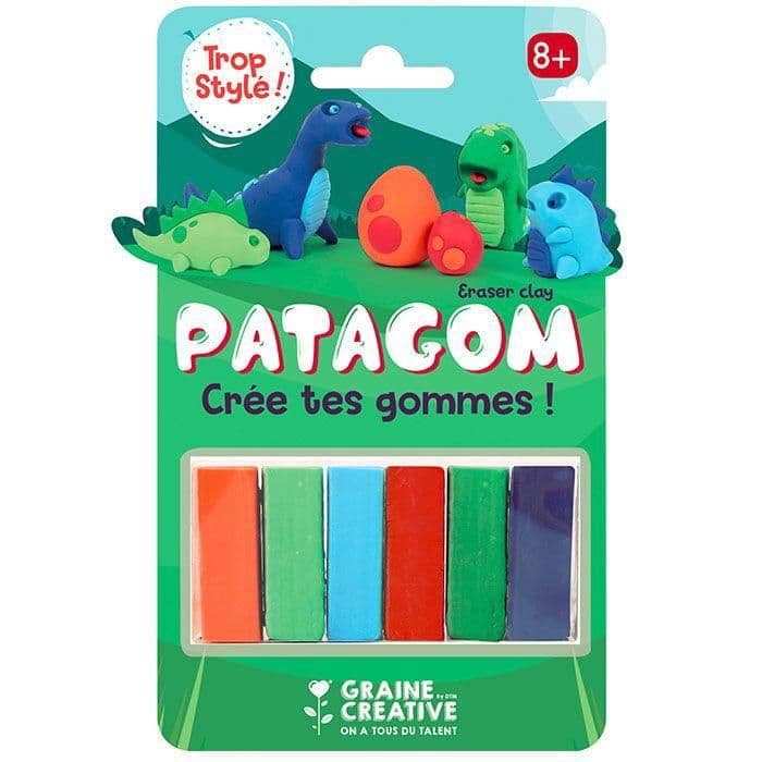 Patagom Creative Seed Set - Dinosaurier - 6 bröd