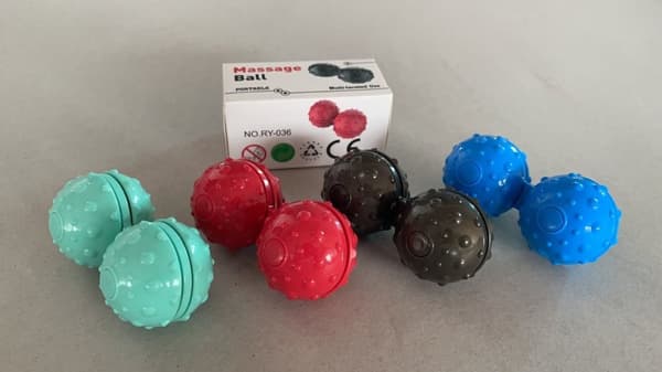 Fidget Massagebollar, 7,5 cm - Alrico