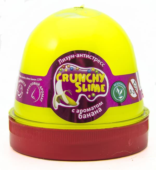 Anti-stress Slime Crunchy - Banan