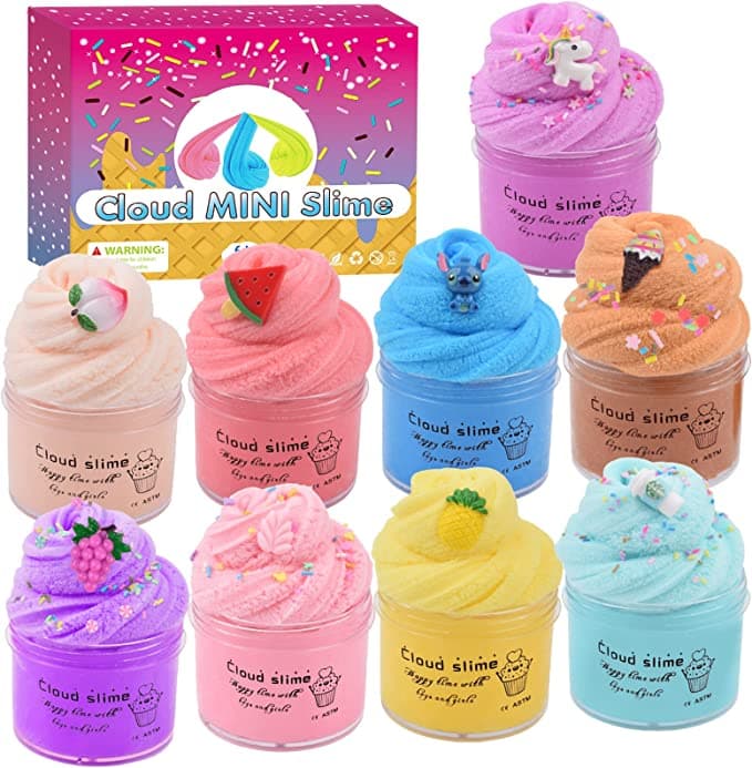 Fluffig smör slajm, slajm, kit, barn, konsthantverk, mjuk slimeleksak