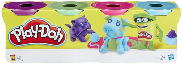 Play-Doh 4-Pack of Colours Various Styles