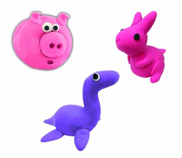 2-Pack Mjuk Modellera / Lera - Leklera - 10 färger