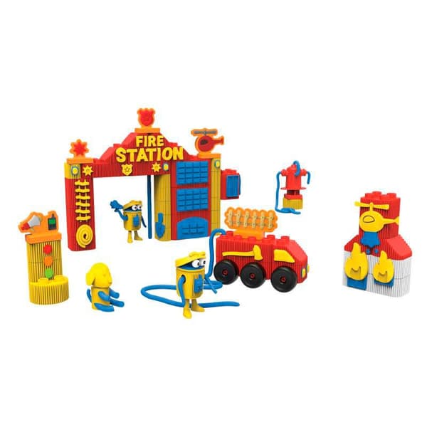 Play-Doh Fire Station Block set