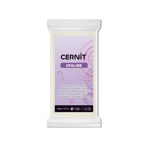 Cernit Opaline 010 Vit 500 gram