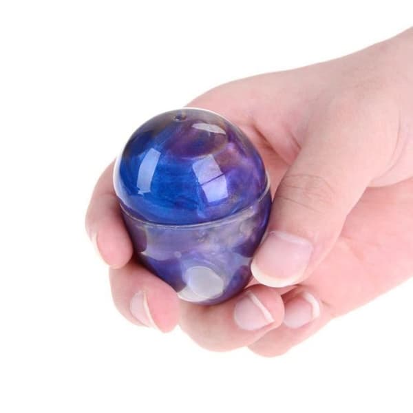 SHOP-STORY - Ägg Dinosaur Galaxy Slime, Anti-stress äggformad modelldeg