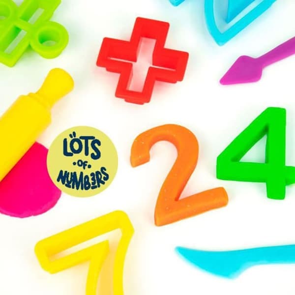 Matematik modelleringslera kit 8 krukor med tillbehör
