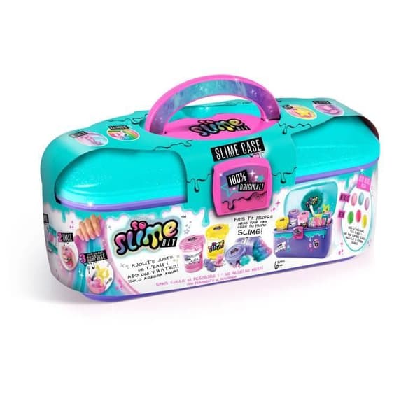 Kreativa hobbies - CANAL TOYS - Slime Vanity - Glitter &amp; Confetti - Surprise Figure - 6 år och äldre