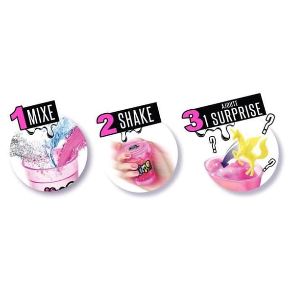 Kreativa hobbies - CANAL TOYS - Slime Vanity - Glitter &amp; Confetti - Surprise Figure - 6 år och äldre