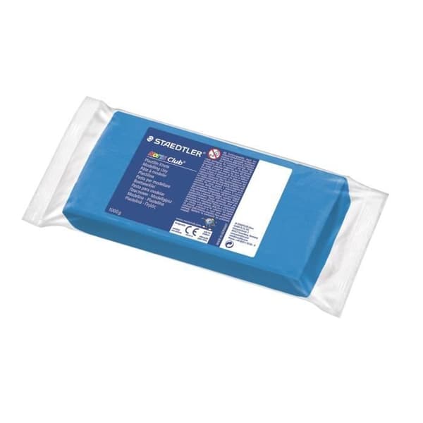 Modelllera - STAEDTLER - 1000g - Blå - Stabil - EN 71 standard
