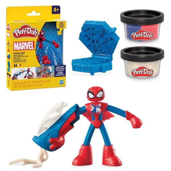 Spela Doh Modeling Clay Marvel Figure Random Model
