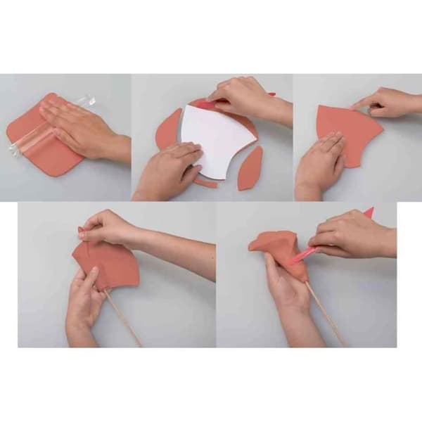 Lufttorkande modellera - FIMO - air BASIC - Köttfärgad - 500g - 97% naturlig