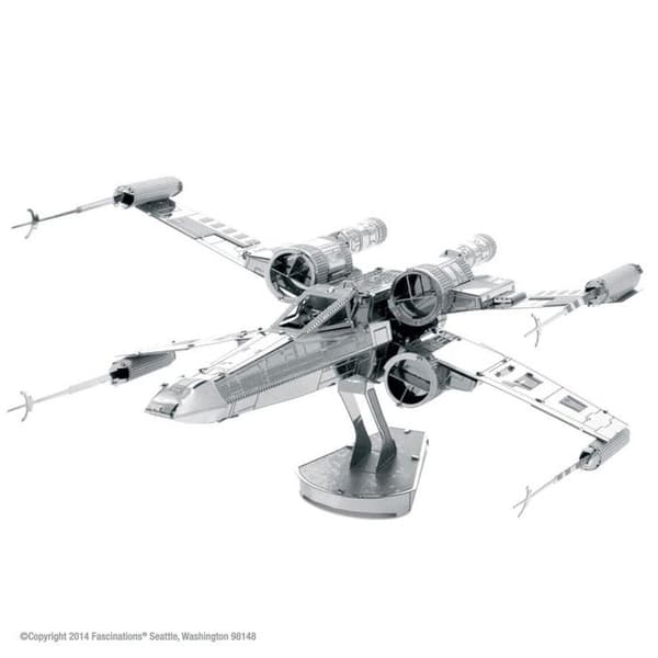 3D-modell i metall Star Wars X-Wing Starfighter