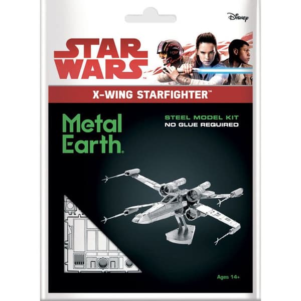 3D-modell i metall Star Wars X-Wing Starfighter