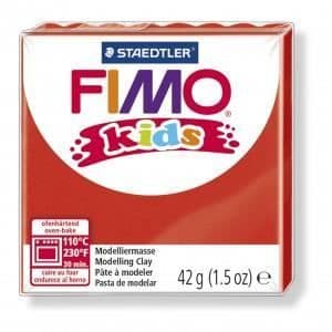 Modelllera för barn - Fimo Kids Röd