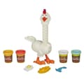 Miniatyrbild 2 av 3: PLAY-DOH - Animal Crew Set med 4 krukor modelldeg - Crazy Feathers - Flerfärgad
