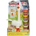 Miniatyrbild 1 av 3: PLAY-DOH - Animal Crew Set med 4 krukor modelldeg - Crazy Feathers - Flerfärgad