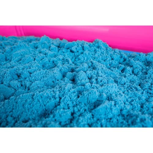 Magisk sandkasse | 2 kg formbart sand til kreativ leg | Formularer og værktøjer