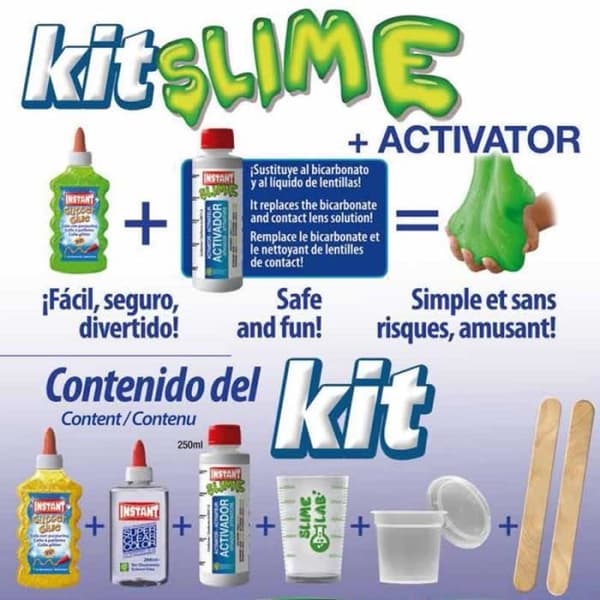 Kit för att göra din egen Slime - Instant - The Enchanted Unicorn - Child - Mixed - Från 3 år