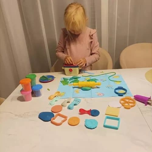 Leklera-set med Brödrost och Tillbehör