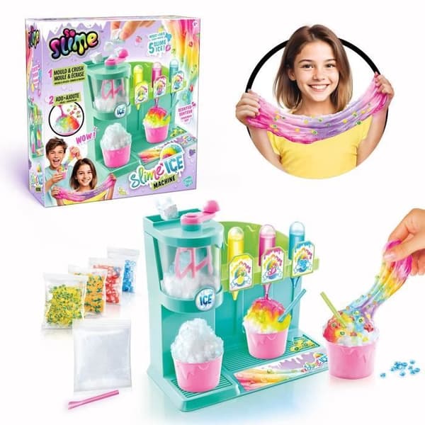 Canal Toys - SO SLIME DIY - Slime Ismaskin - Med 1 maskin, 3 doftande färgämnen, tillbehör och dekorationer - SSC 310