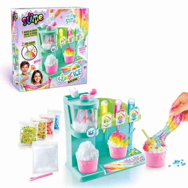 Canal Toys - SO SLIME DIY - Slime Ismaskin - Med 1 maskin, 3 doftande färgämnen, tillbehör och dekorationer - SSC 310