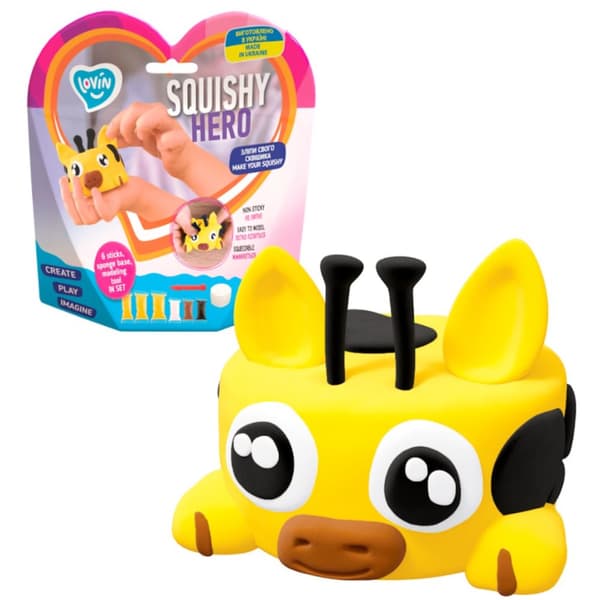 Skapa en varelsefigur Plasticine Deg Giraff Plasticine 1st 70127