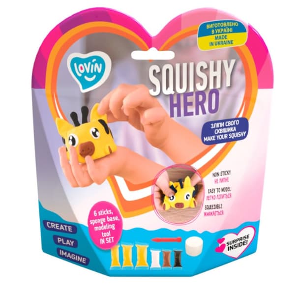 Skapa en varelsefigur Plasticine Deg Giraff Plasticine 1st 70127
