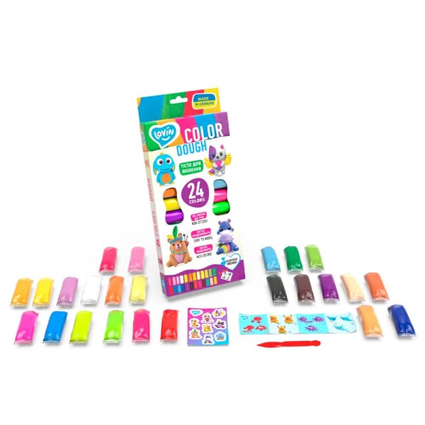 Plasticine Modeling Kit 24 färger för barn 41184