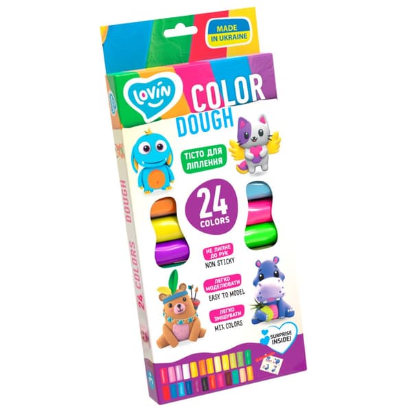 Plasticine Modeling Kit 24 färger för barn 41184
