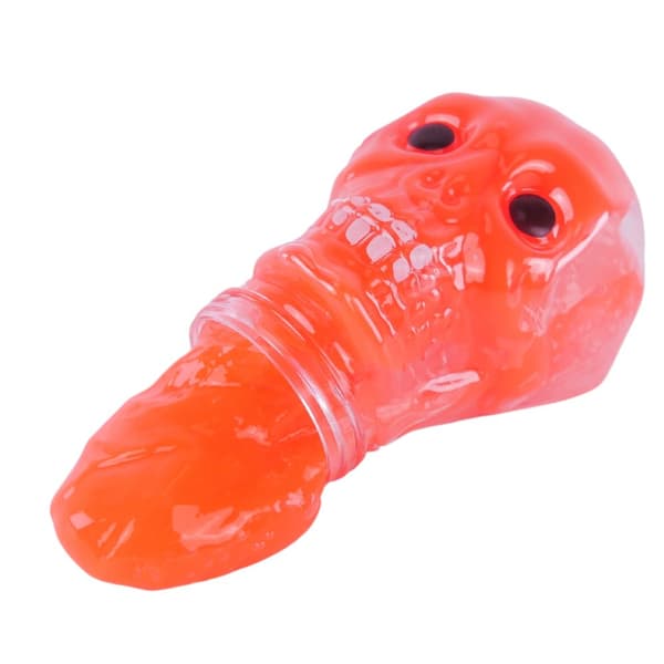 Slime Mass Stretchy Anti-Stress doftande skalle Slime 100ml 80174