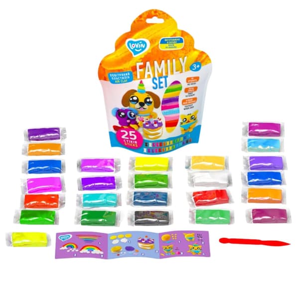 Creative Set Plasticine Deg Färgad Plasticine Kniv 70159