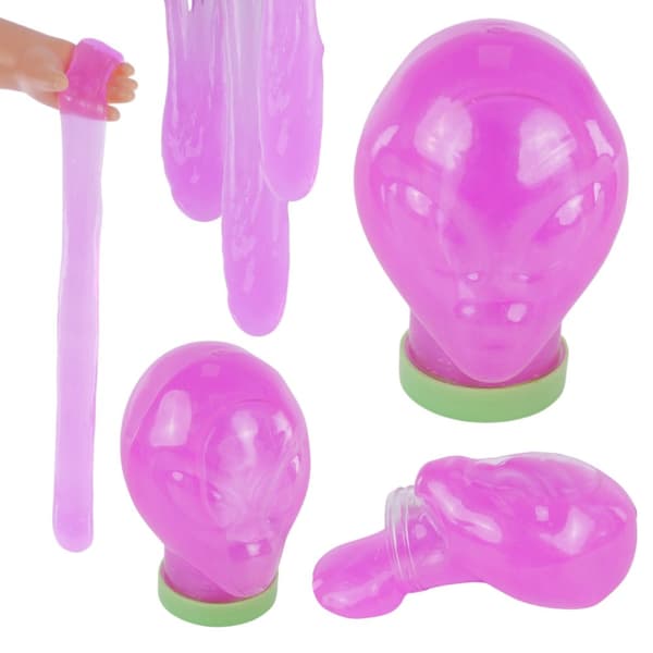 Slime Plastic Mass UFO Alien Slime Stretchy Elastiska Partiklar 80175