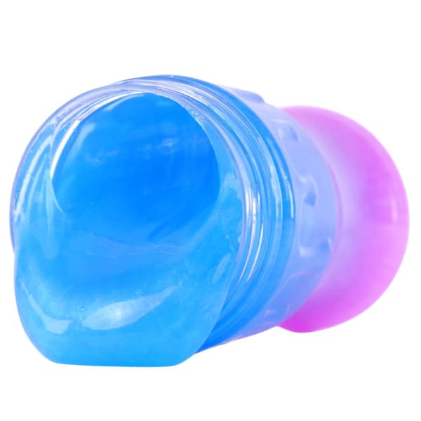 Slime Stretchy Doftande Tvåfärgad Anti-Stress Slime Mass 400ml 80144