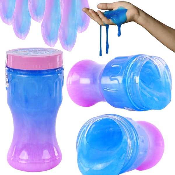 Slime Stretchy Doftande Tvåfärgad Anti-Stress Slime Mass 400ml 80144