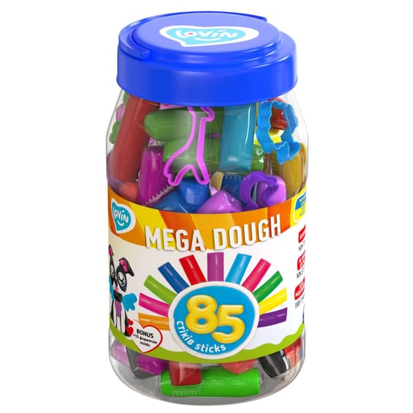 Mega-setti, jossa 85 väriä muovailuvahamuotteja Animals Creative Set
