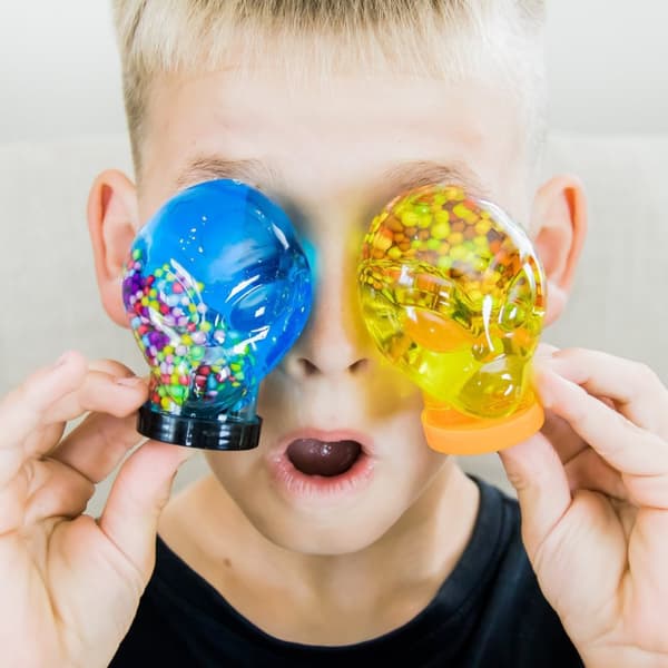 Anti-Stress Slime Med Foam Balls Ufo Färgglad Slime For Kids 100g 80060