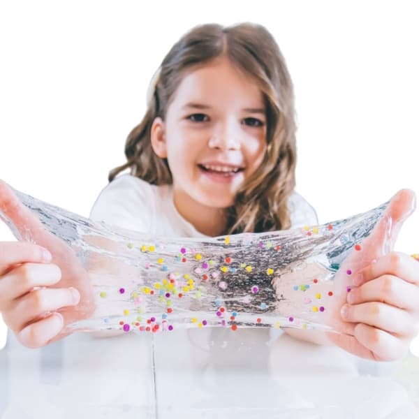 Anti-Stress Slime Med Foam Balls Ufo Färgglad Slime For Kids 100g 80060