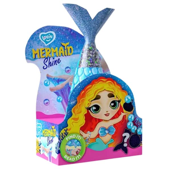 Sarja Rannekoru Riipukset Helmet Slime Muovailuvaha Slime Mermaid 250ml 80131