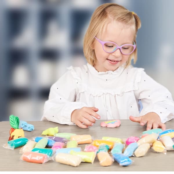 Set med Plasticine Plasticine Modeling Clay 10 färger 41153