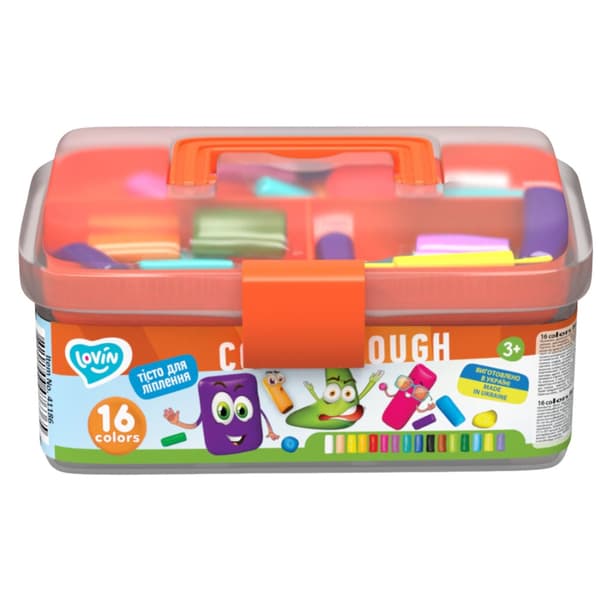 Sæt med Plasticine Plasticine Modeling Clay Forme 16 Col. 41186