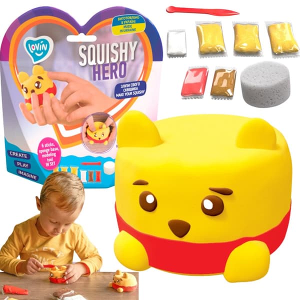 Skab en skabningsfigur Plasticindej Plasticinbamse 1 stk 70128