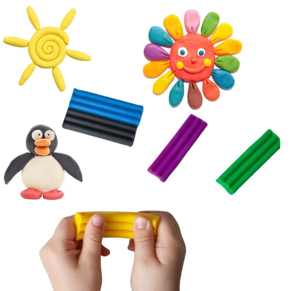 Kreativt sæt Plasticine Modeling Clay Sea Animals 41166