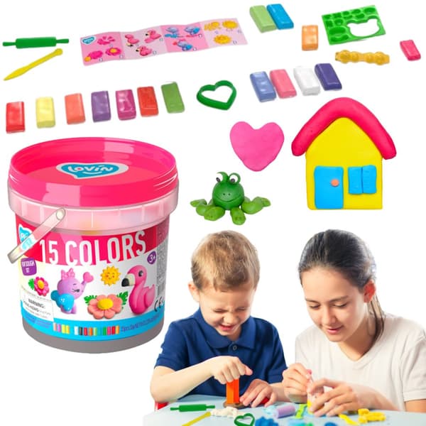 Creative Set Plasticine Modeling Clay Animal Moulds 41165