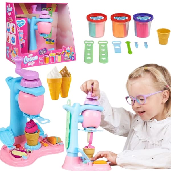 Ice Cream Maker Plasticine Dough Ice Cream Molds Roller 41174